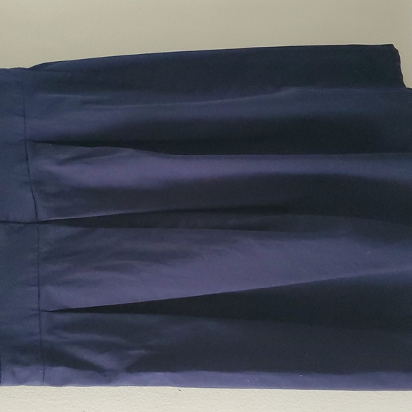 Navy Blue  Pleated Uniform Dress Sz M - Picture 9 of 12